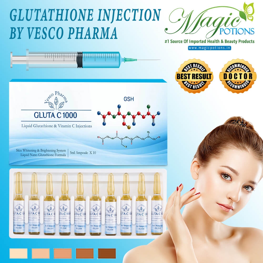 Glutathione Injection By Vesco Pharma Gluta C And Vitamin C