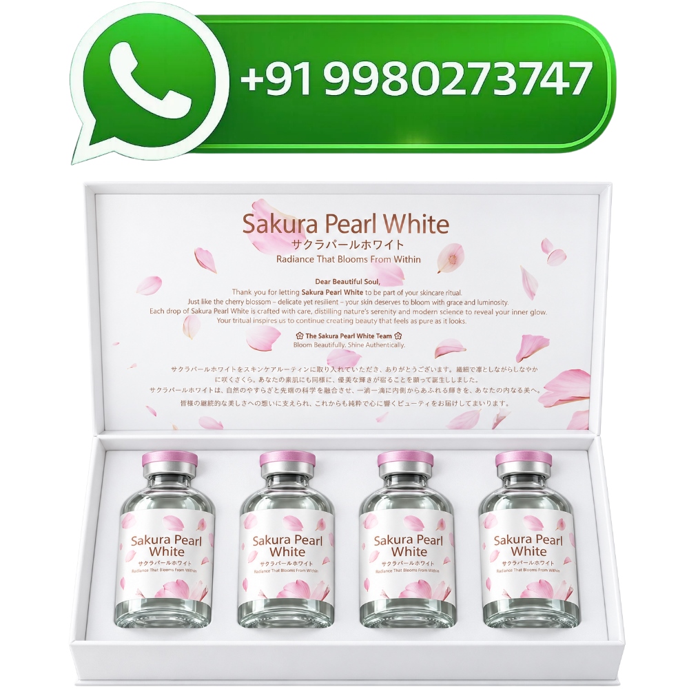 Sakura Pearl White 500,000mg Glutathione Injection