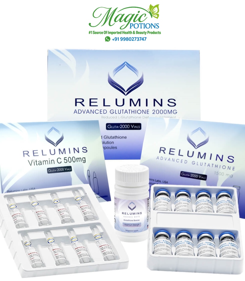 Relumins 2000mg Glutathione Plus Booster