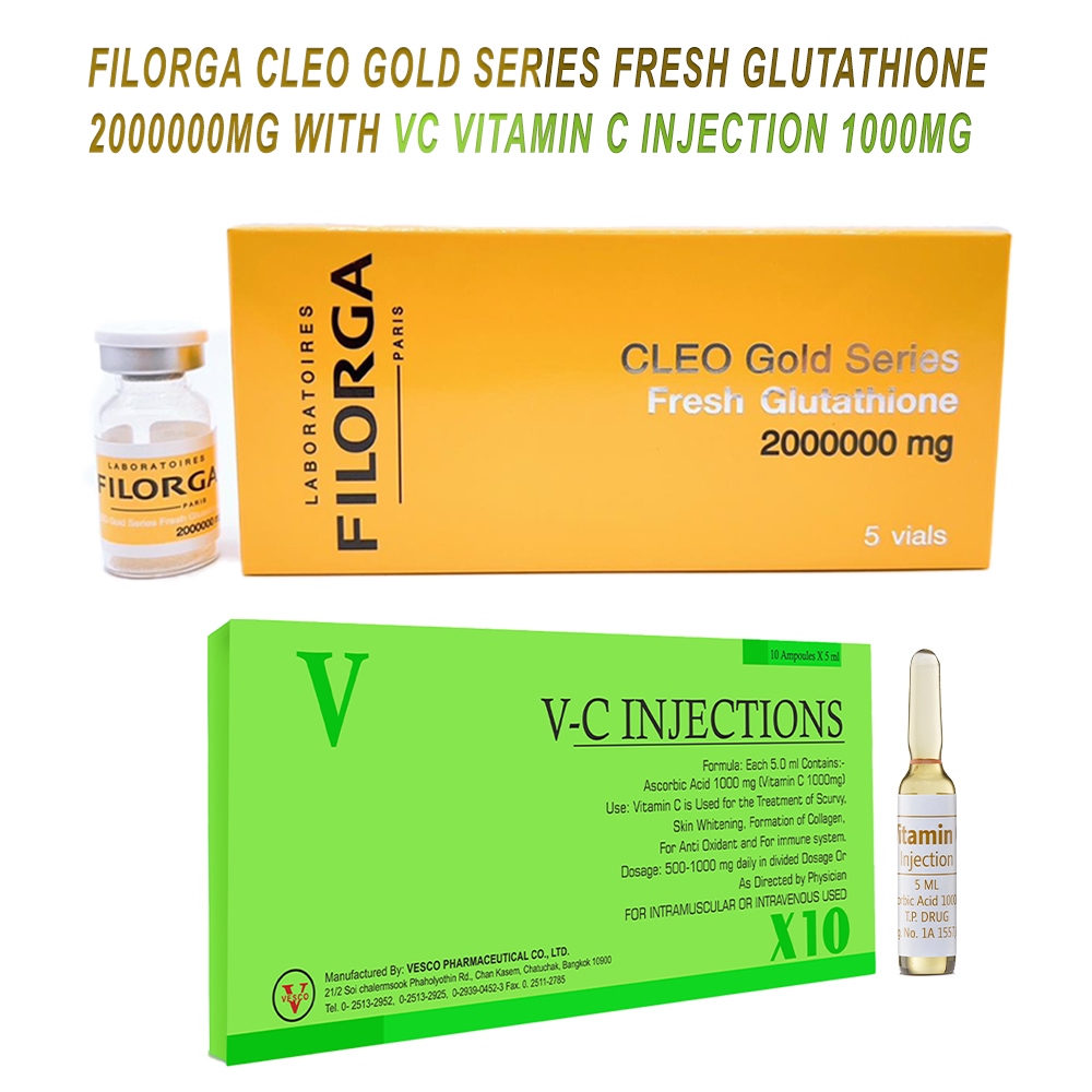 Filorga Cleo Gold Series Fresh Glutathione 2000000mg Injection