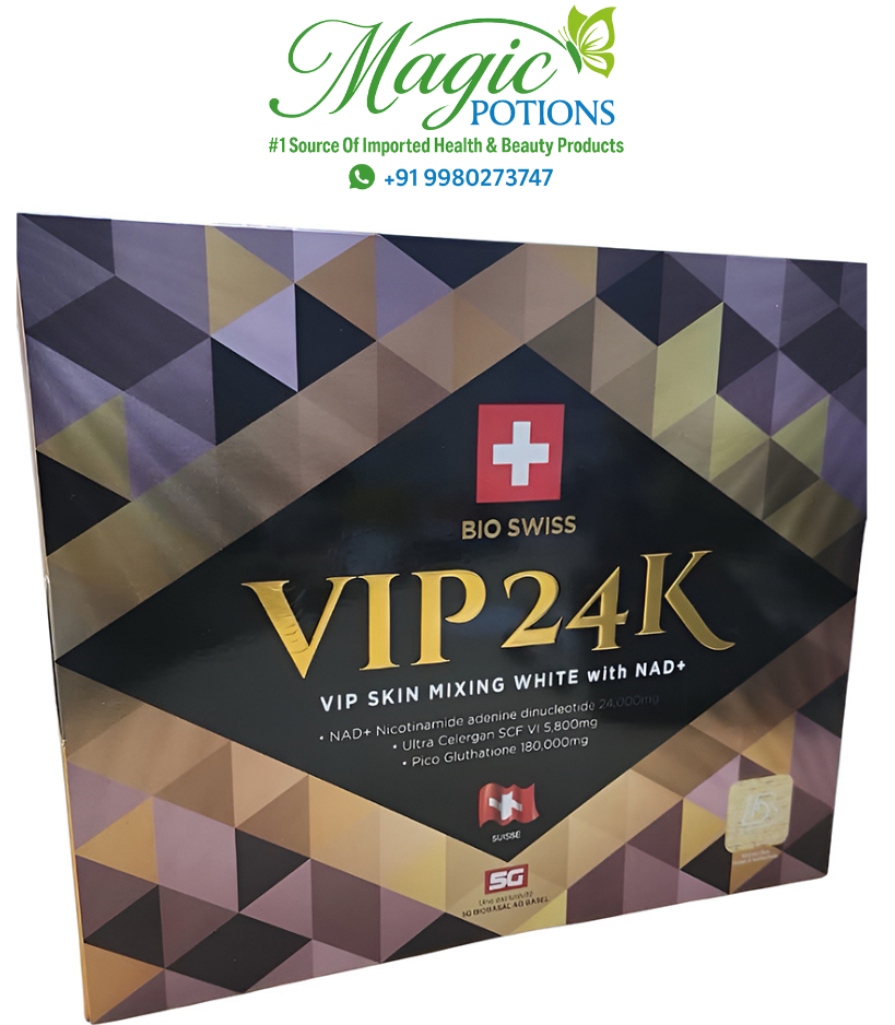 Bio Swiss VIP 24K Glutathione Injection With NAD