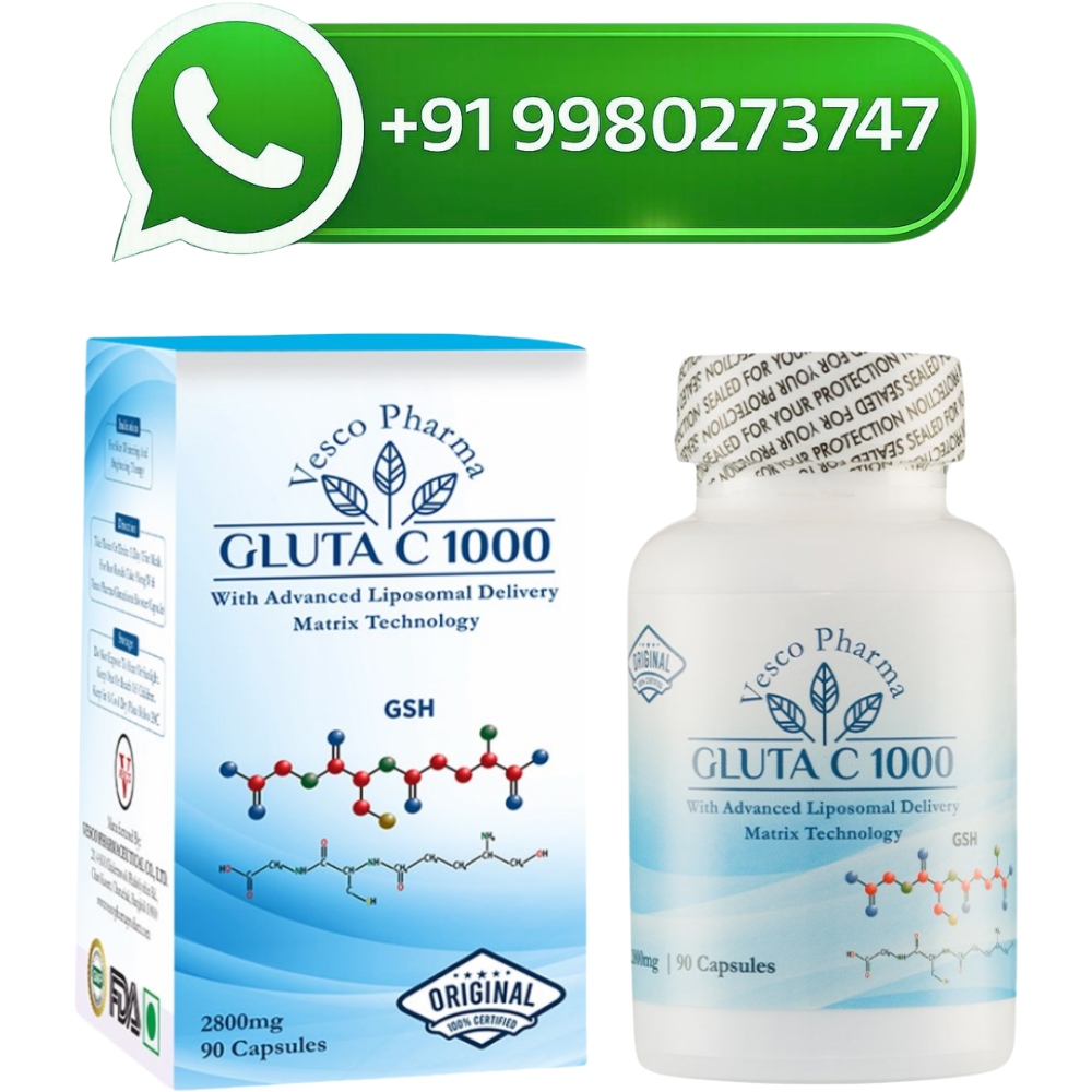 Vesco Pharma Gluta C 1000 Glutathione Capsules