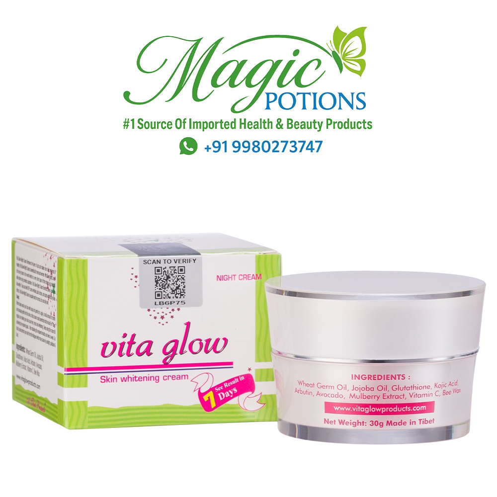 Vita Glow Night Cream for Skin Whitening Authentic 30g