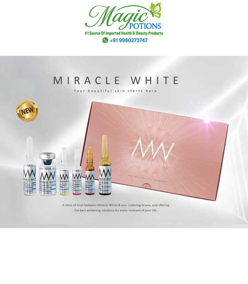 Miracle White 35000mg Glutathione Injections