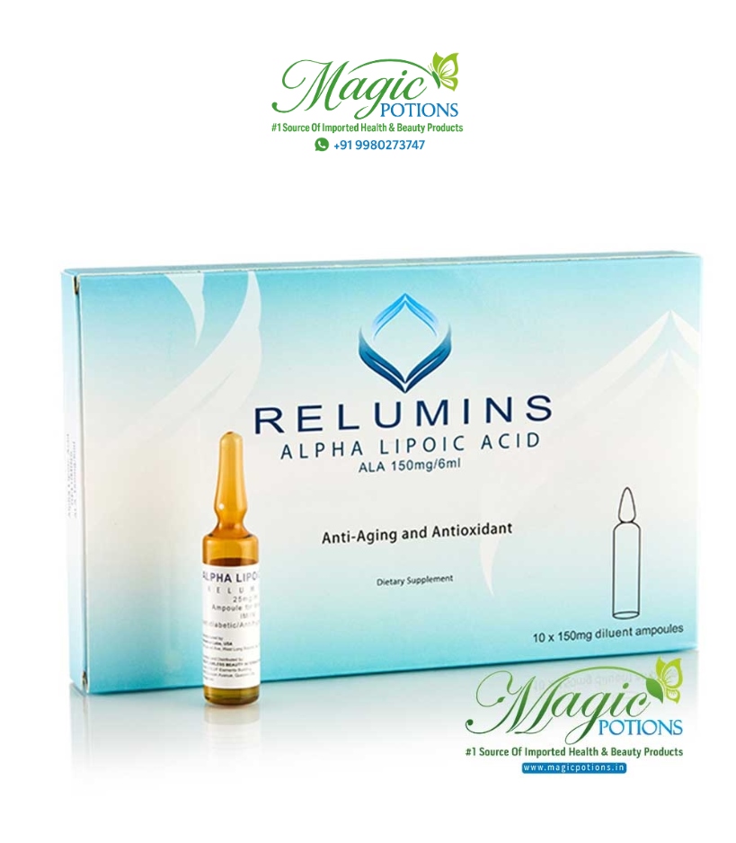 Relumins Alpha Lipoic Acid Anti Aging And Antioxidant Injection