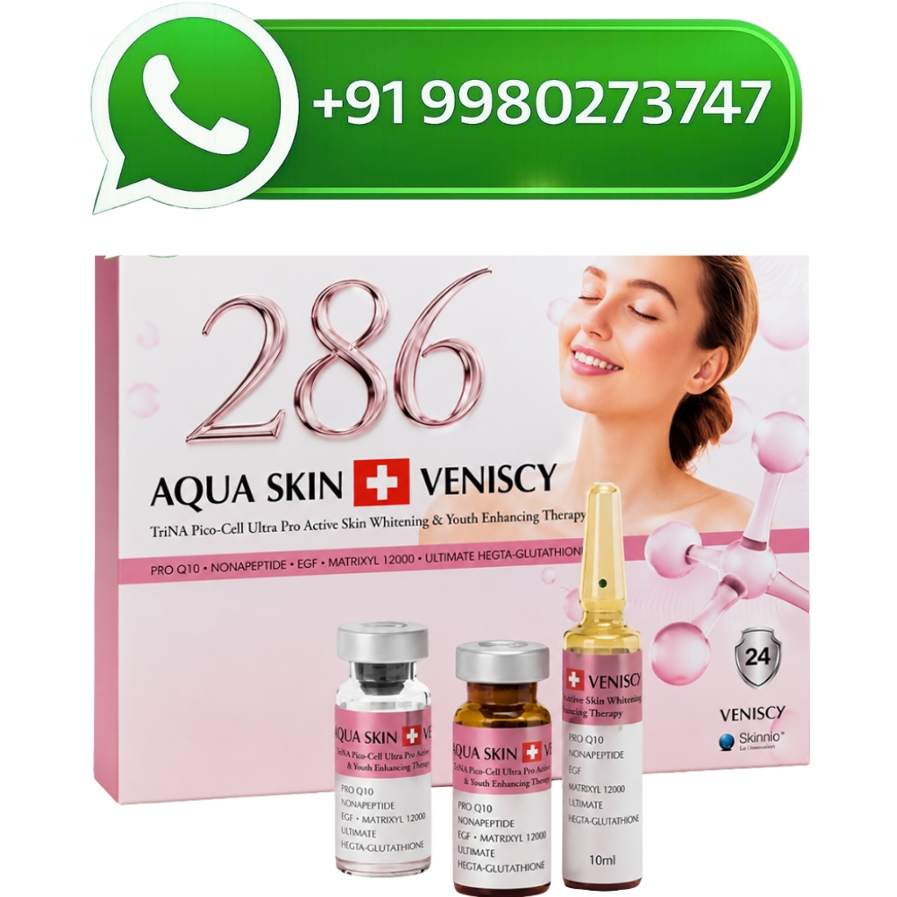 Aqua Skin Veniscy 286 TriNa Pico Cell Glutathione Injection